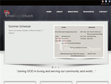 Tablet Screenshot of fbcwhitehall.com